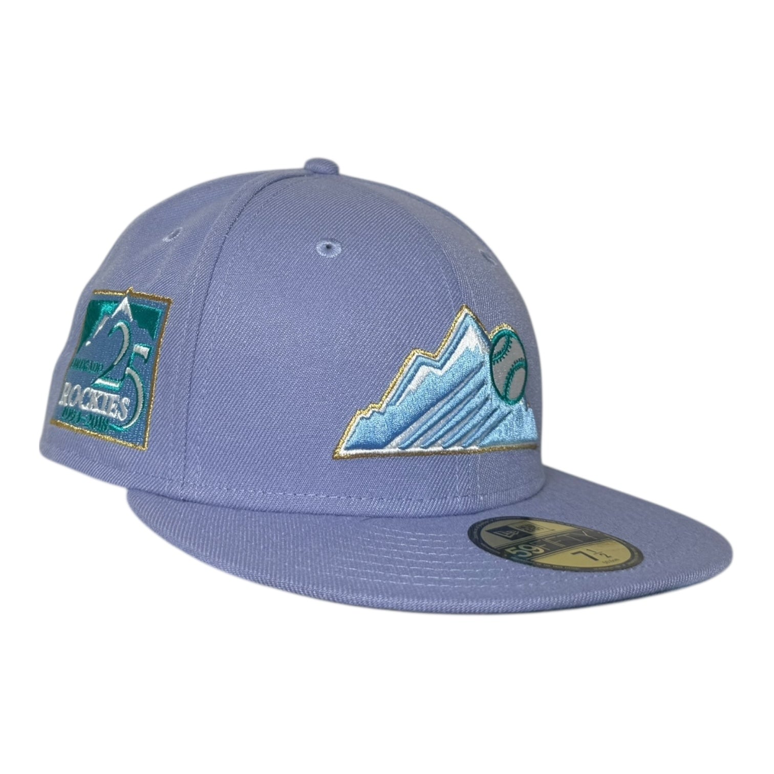 Colorado Rockies "Northern Lights" Hat Club New Era 59Fifty Fitted Hat