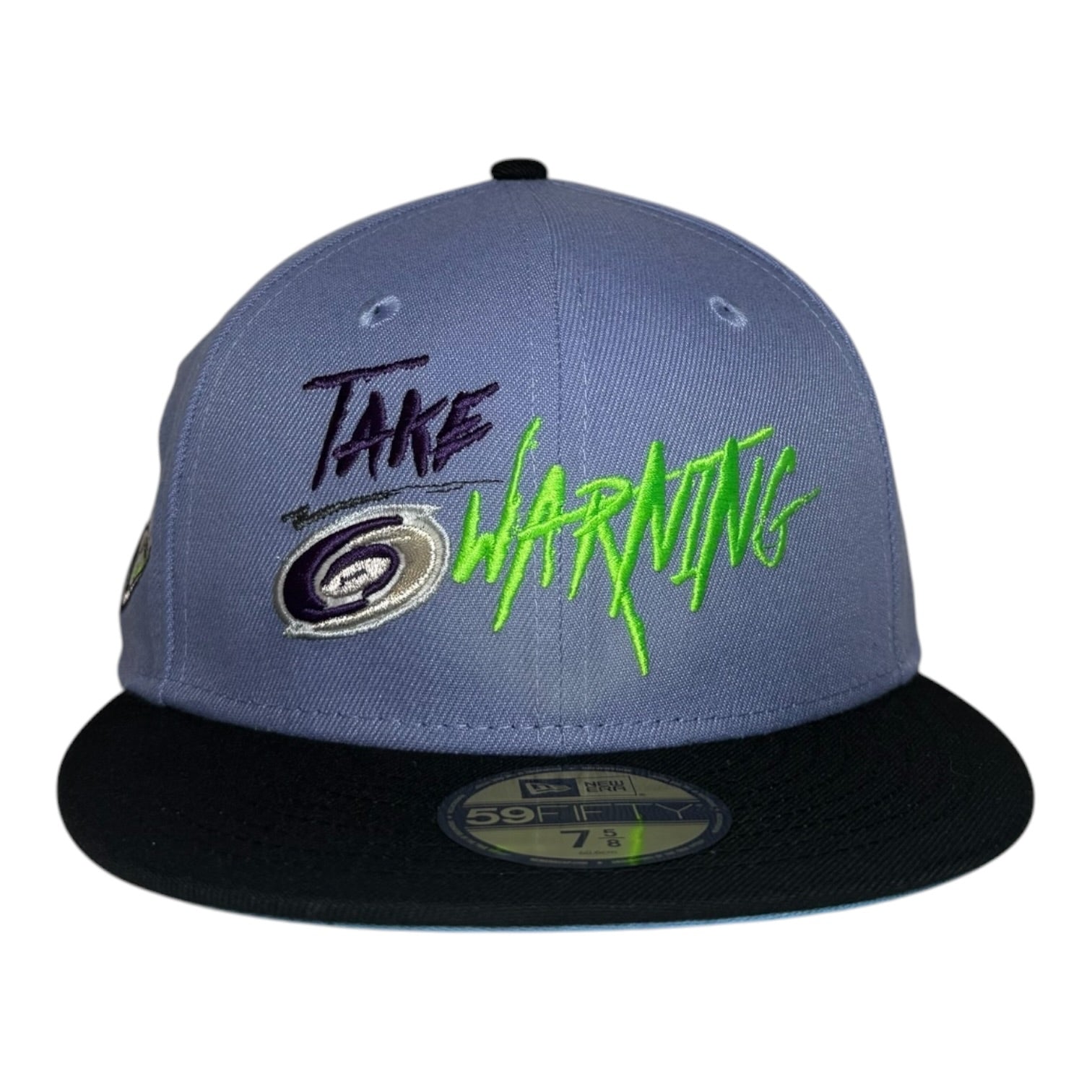 New Era Carolina Hurricanes "Take Warning" Hat Club 59Fifty Fitted Hat