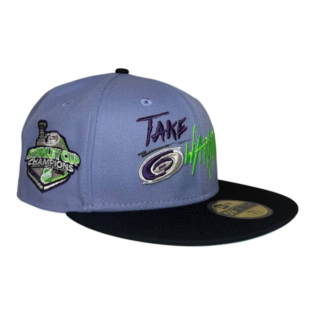 New Era Carolina Hurricanes "Take Warning" Hat Club 59Fifty Fitted Hat