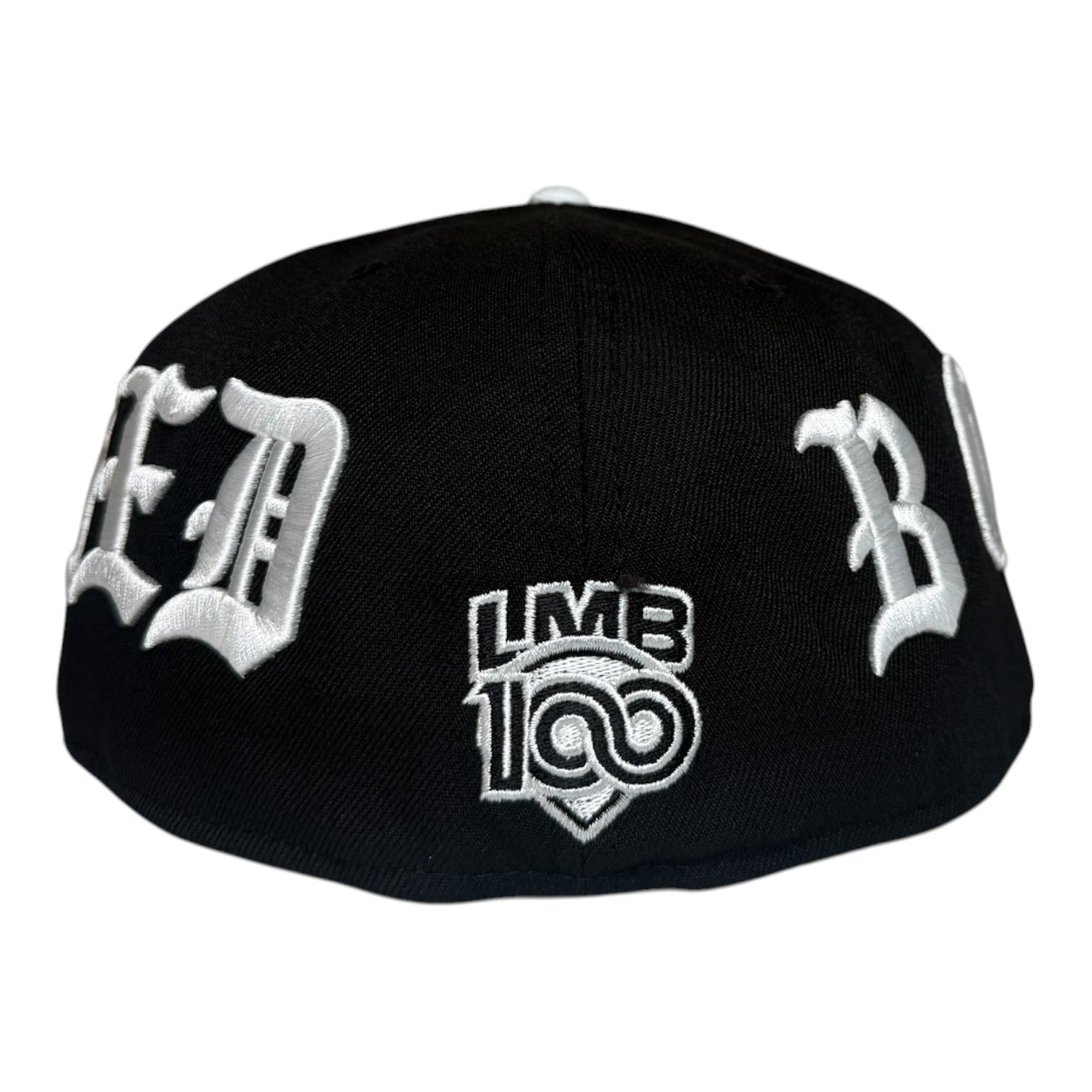 New Era BORN X RAISED LMB Diablos Rojos Del Mexico All-Over Logo 59Fifty Fitted Hat