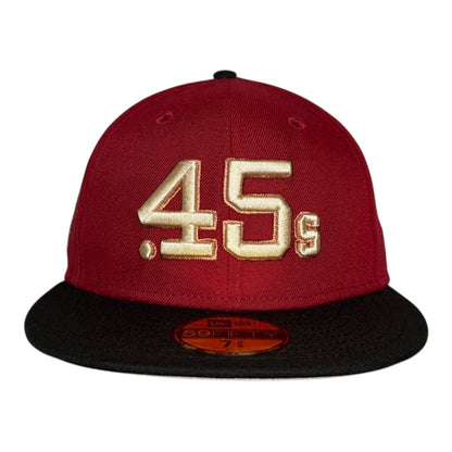 Houston Astros 40 Years Houston Colts 45s New Era 59Fifty Fitted Hat Brick Red