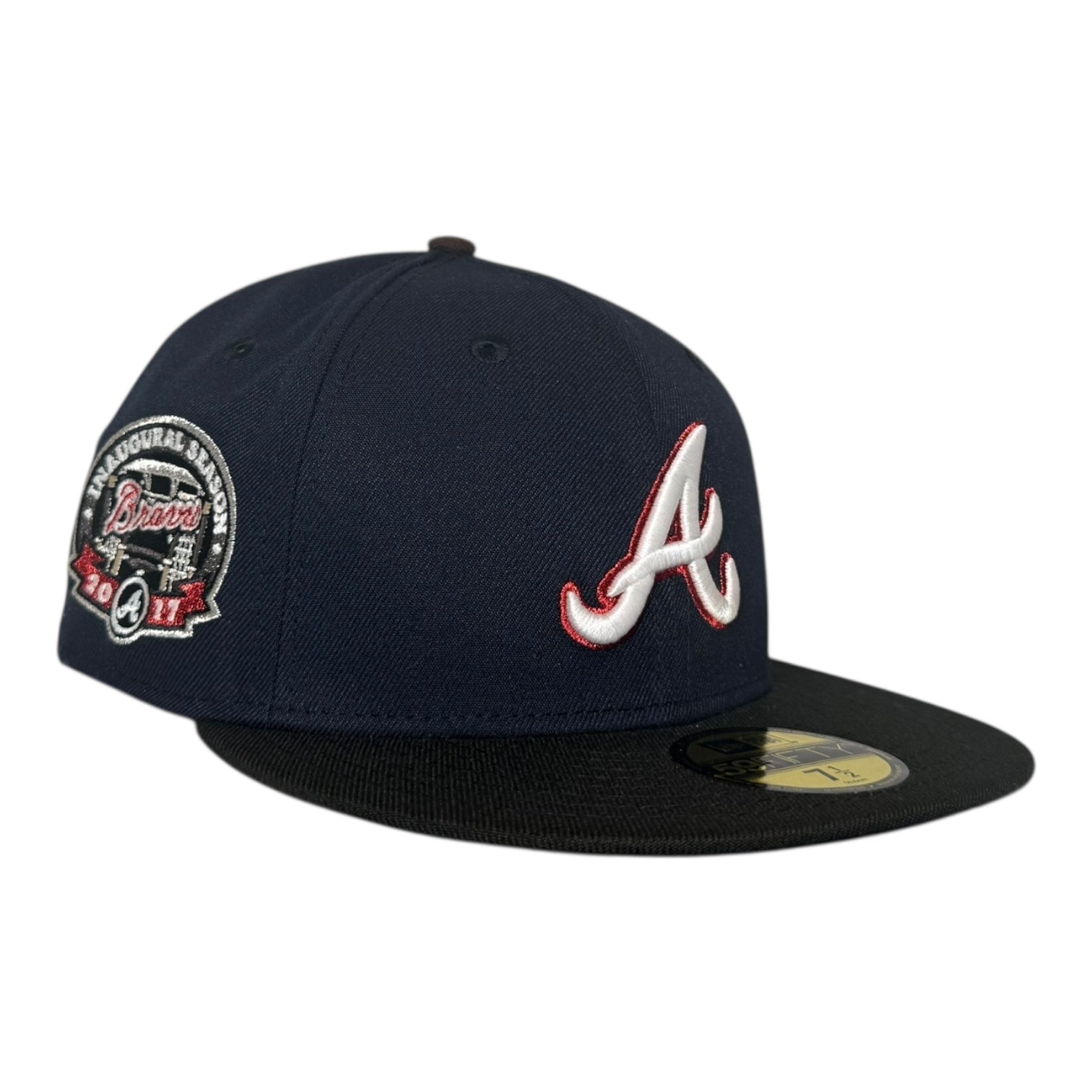 Atlanta Braves 2017 Season Two Toned New Era 59Fifty Fitted Hat