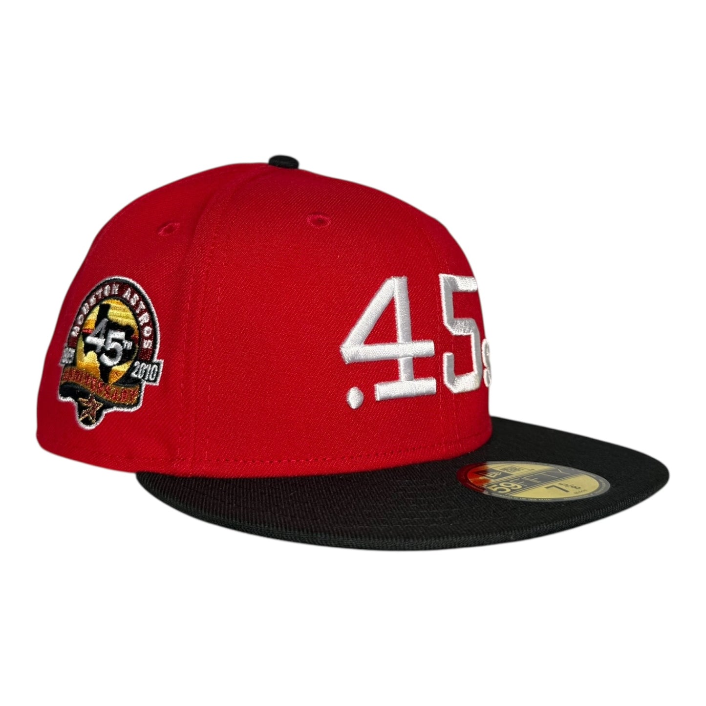 Houston Astros 45th Anniversary Houston Colts 45s Hat Club New Era 59Fifty Fitted Hat Scarlet
