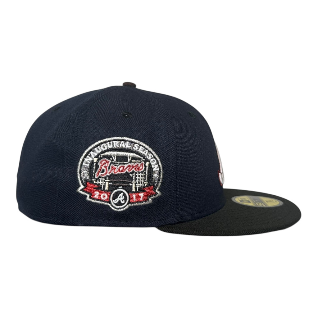 Atlanta Braves 2017 Season Two Toned New Era 59Fifty Fitted Hat