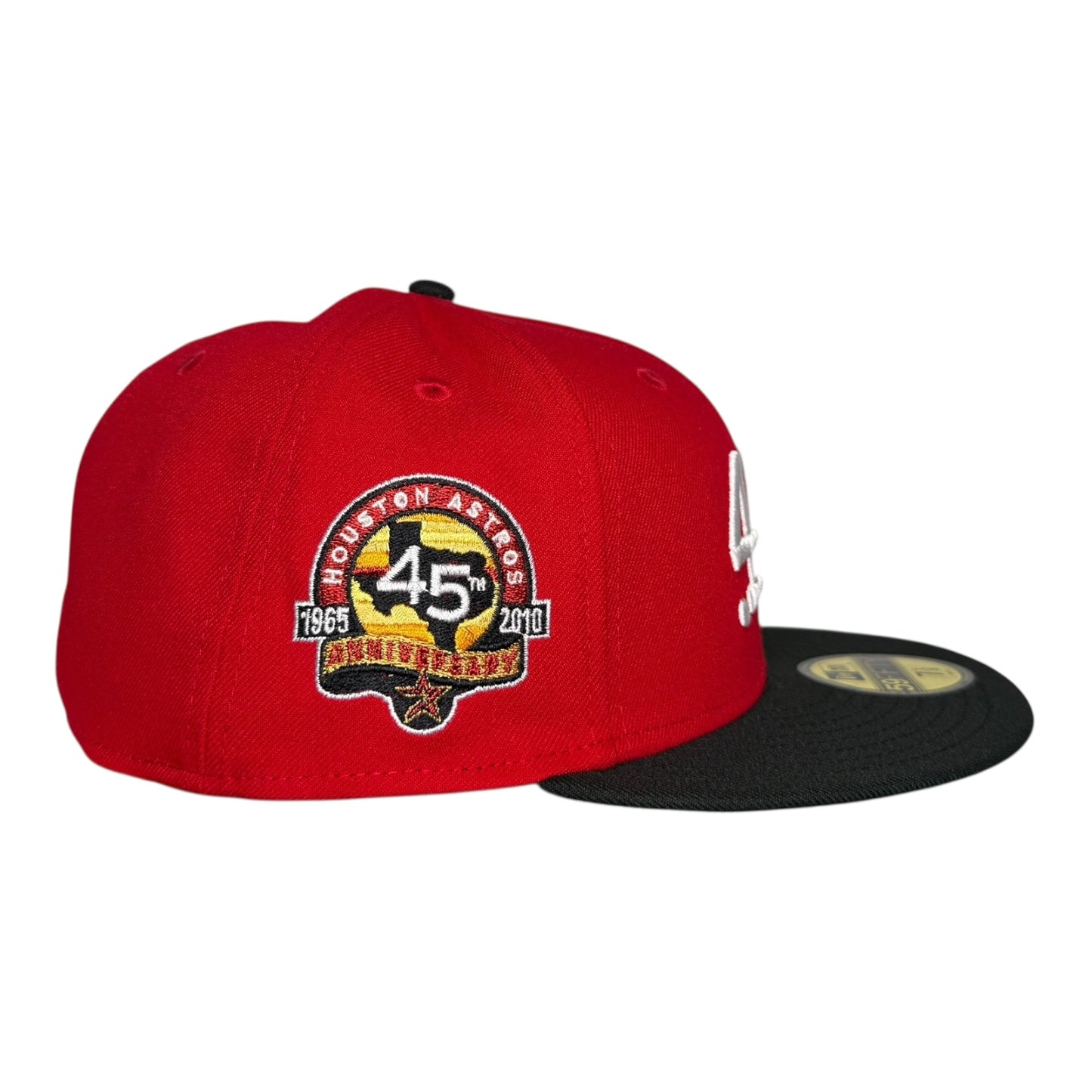 Houston Astros 45th Anniversary Houston Colts 45s Hat Club New Era 59Fifty Fitted Hat Scarlet