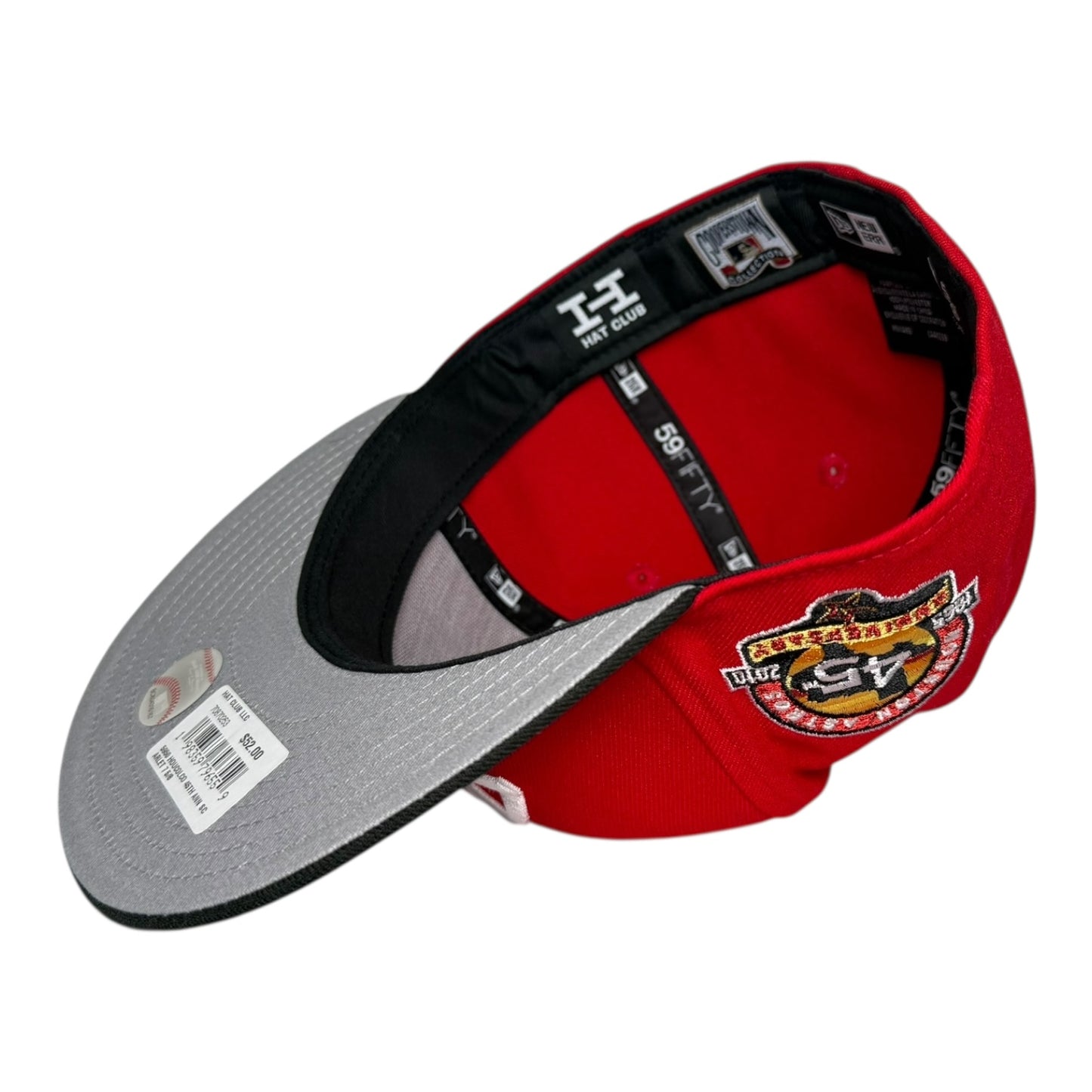 Houston Astros 45th Anniversary Houston Colts 45s Hat Club New Era 59Fifty Fitted Hat Scarlet
