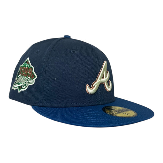 Atlanta Braves "Area Code" Hat Club Exclusive New Era 59Fifty Fitted Hat