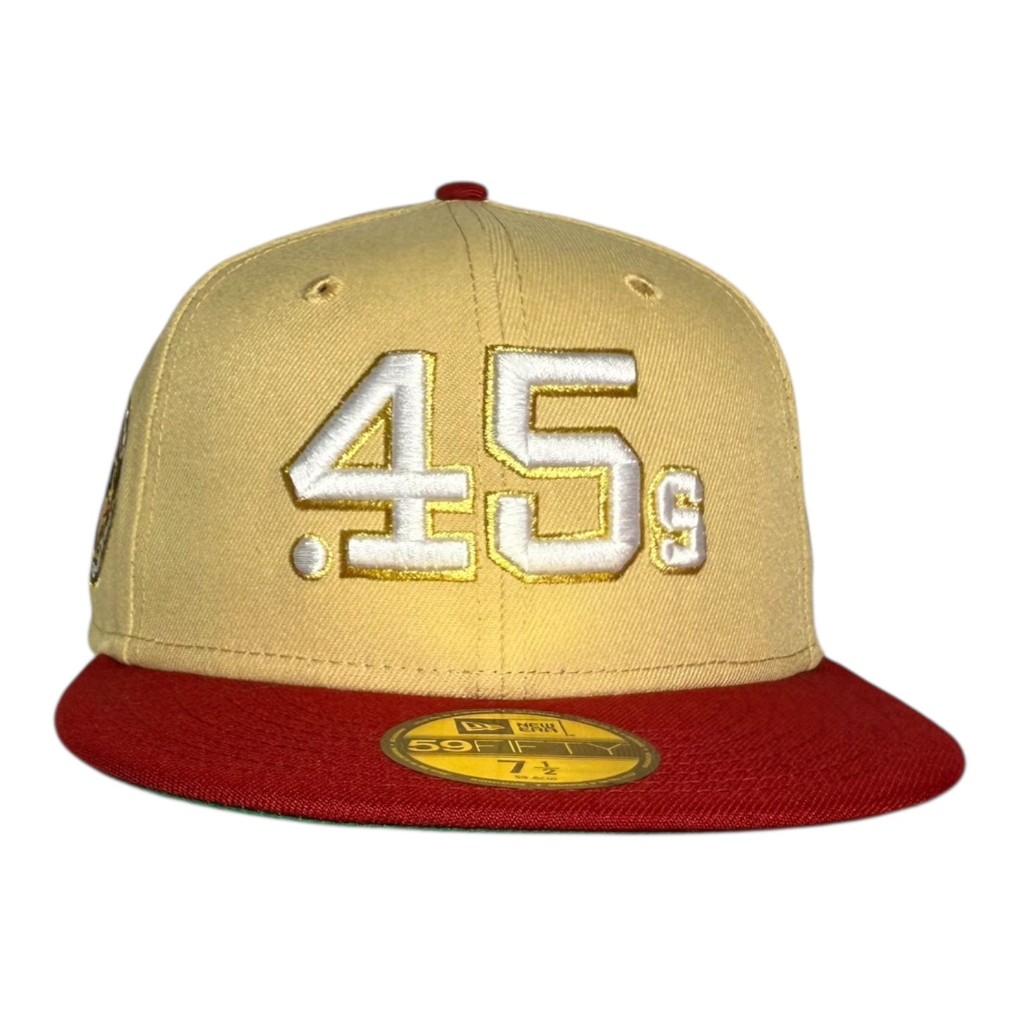 Houston Astros 40 Years Houston Colts 45s New Era 59Fifty Fitted Hat Vegas Gold