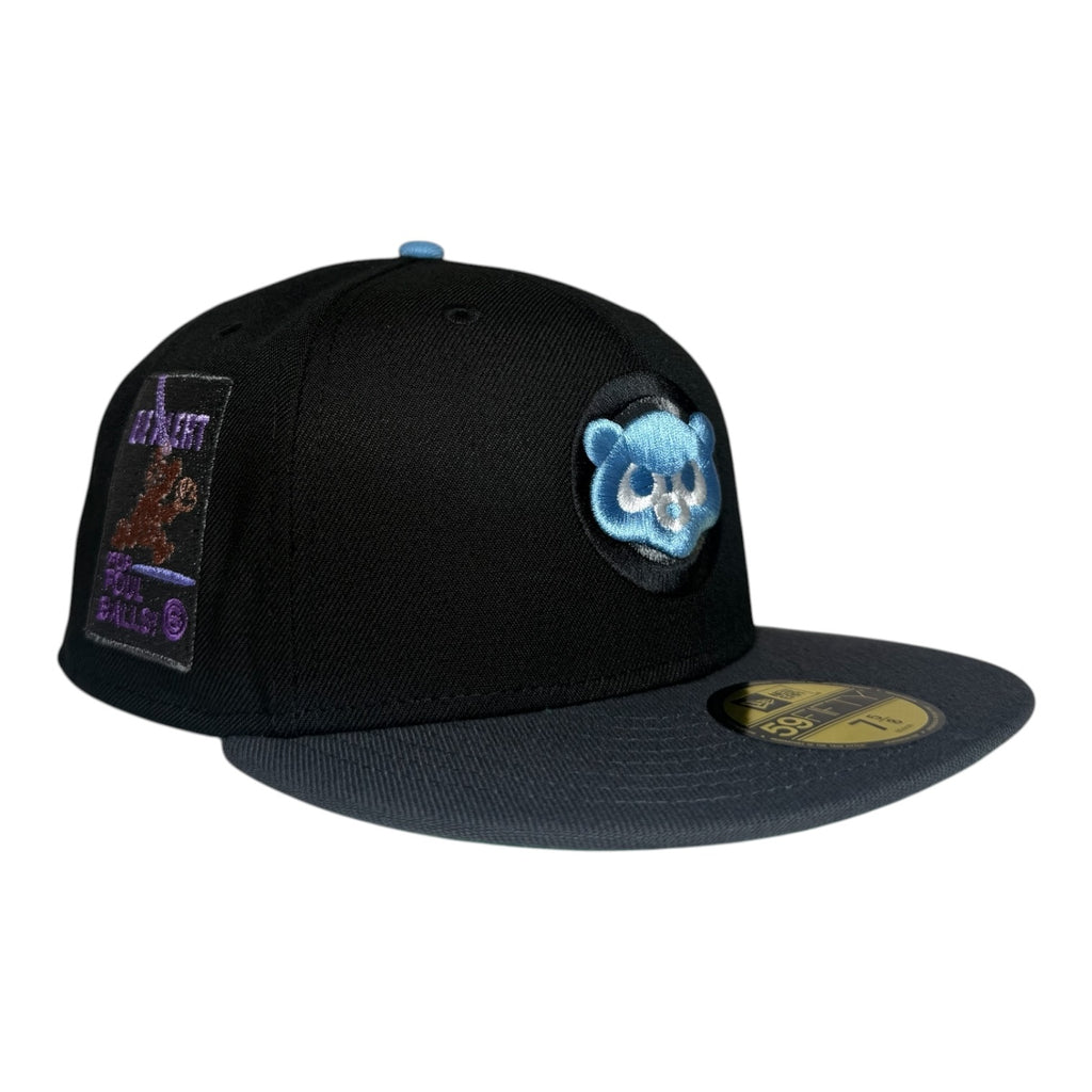 New Era Chicago Cubs Be Alert for Foul Balls 59Fifty Fitted Hat