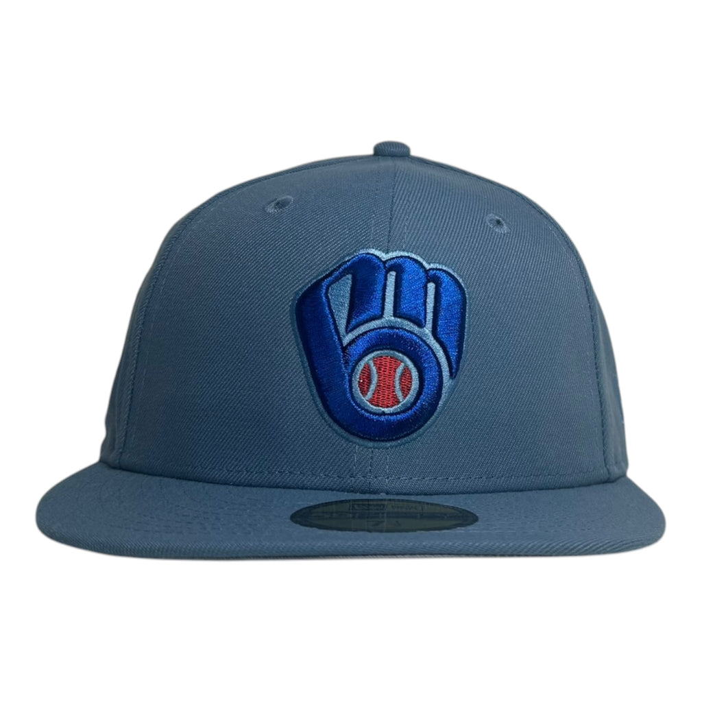 New Era Milwaukee Brewers "Mega Man" Hat Club @wilderfitteds 59Fifty Fitted Hat