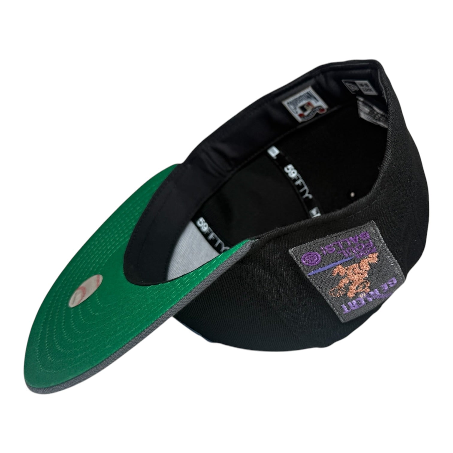 New Era Chicago Cubs Be Alert for Foul Balls 59Fifty Fitted Hat