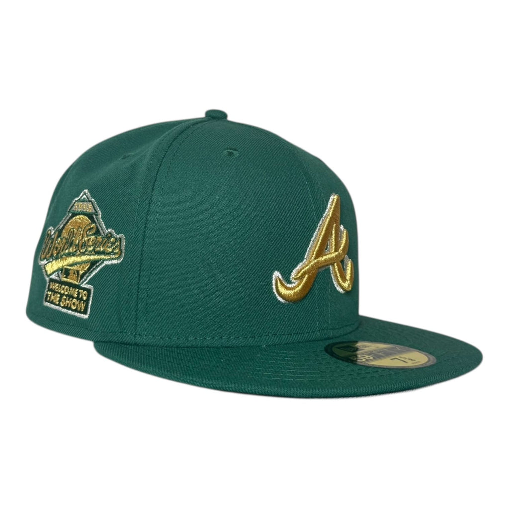The Hat Wall Atlanta Braves 1995 World Series "Fairways" New Era 59Fifty Fitted Hat