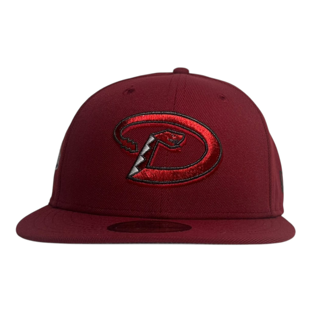 The Hat Wall New Era Arizona Diamondbacks "Red Hulk Dbacks" @wilderfitteds Hat Club 59Fifty Fitted Hat