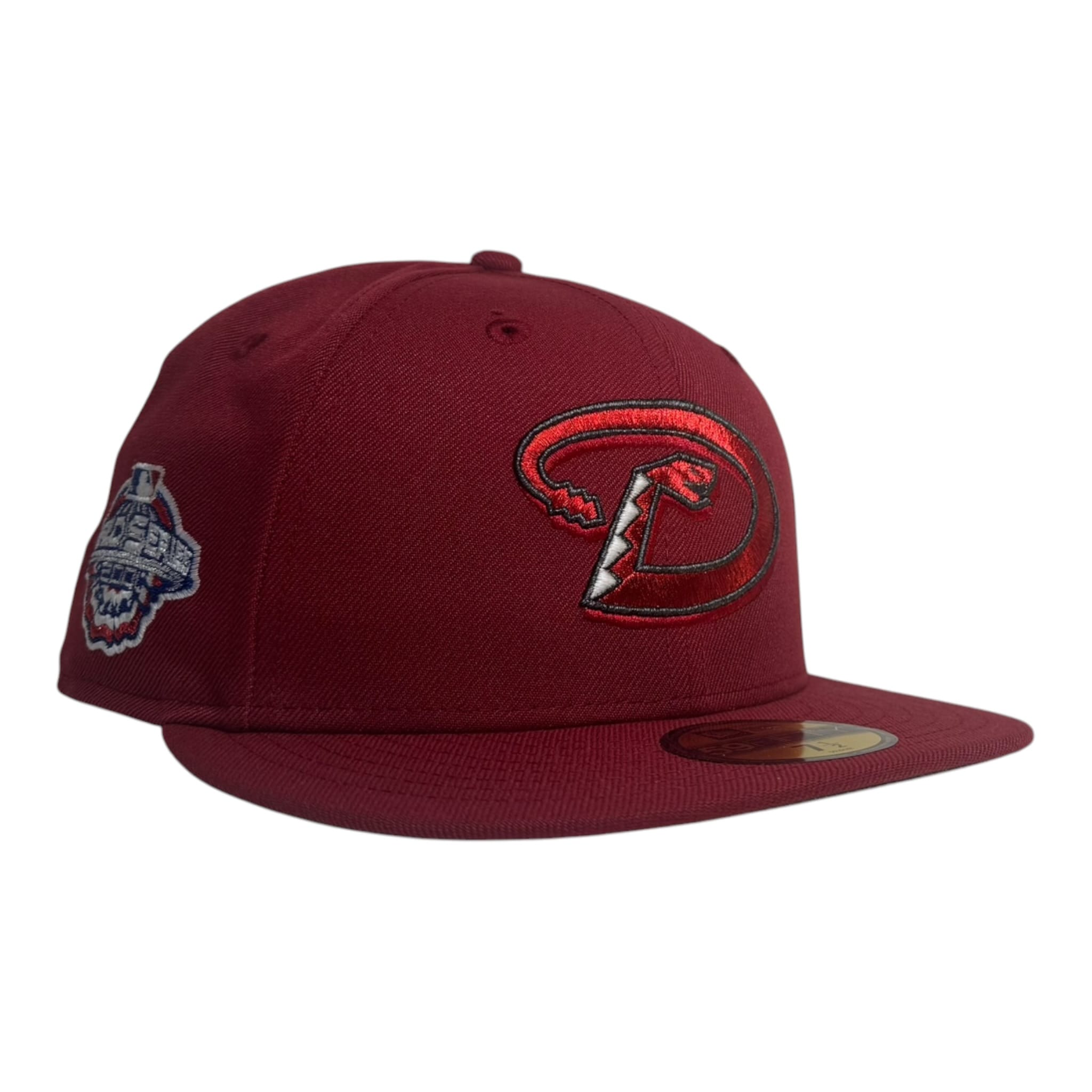 The Hat Wall New Era Arizona Diamondbacks "Red Hulk Dbacks" @wilderfitteds Hat Club 59Fifty Fitted Hat