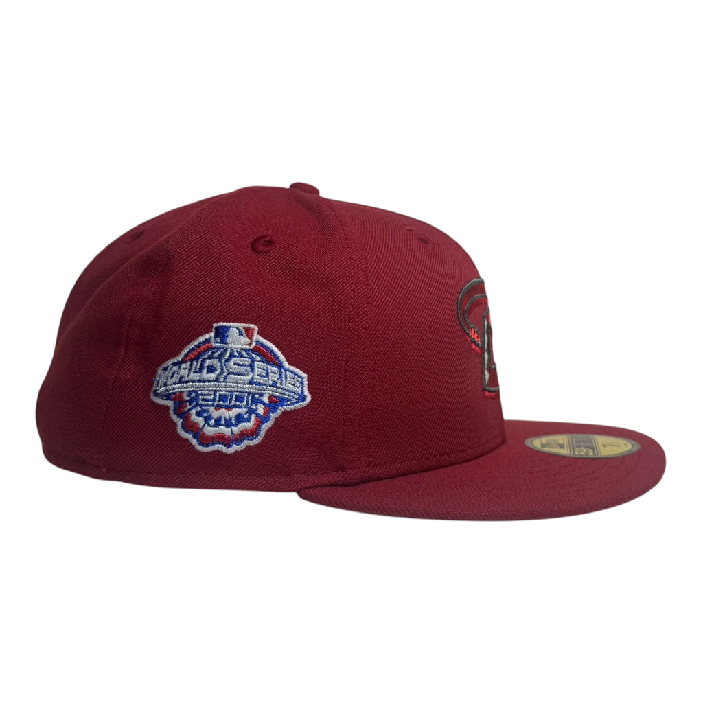 The Hat Wall New Era Arizona Diamondbacks "Red Hulk Dbacks" @wilderfitteds Hat Club 59Fifty Fitted Hat