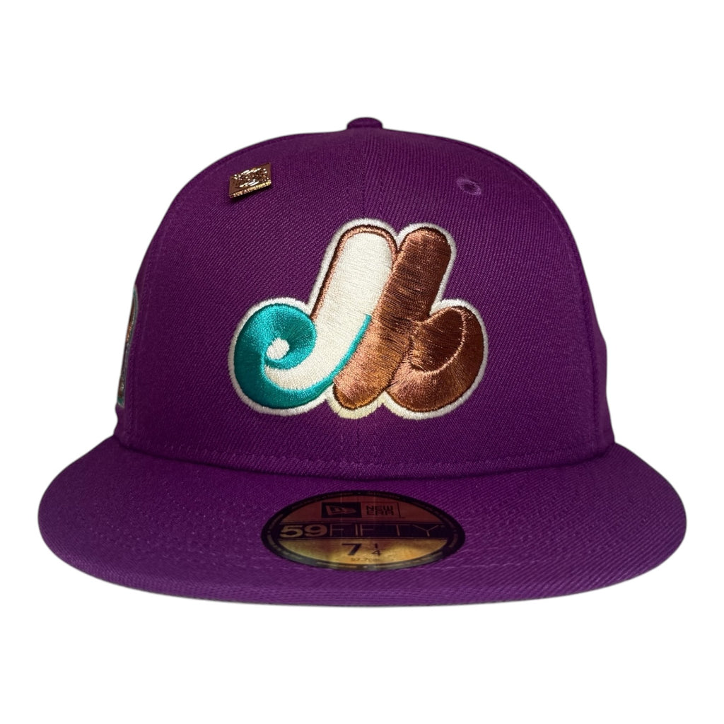 New Era Montreal Expos Olympic Stadium Metallic 59Fifty Fitted Hat