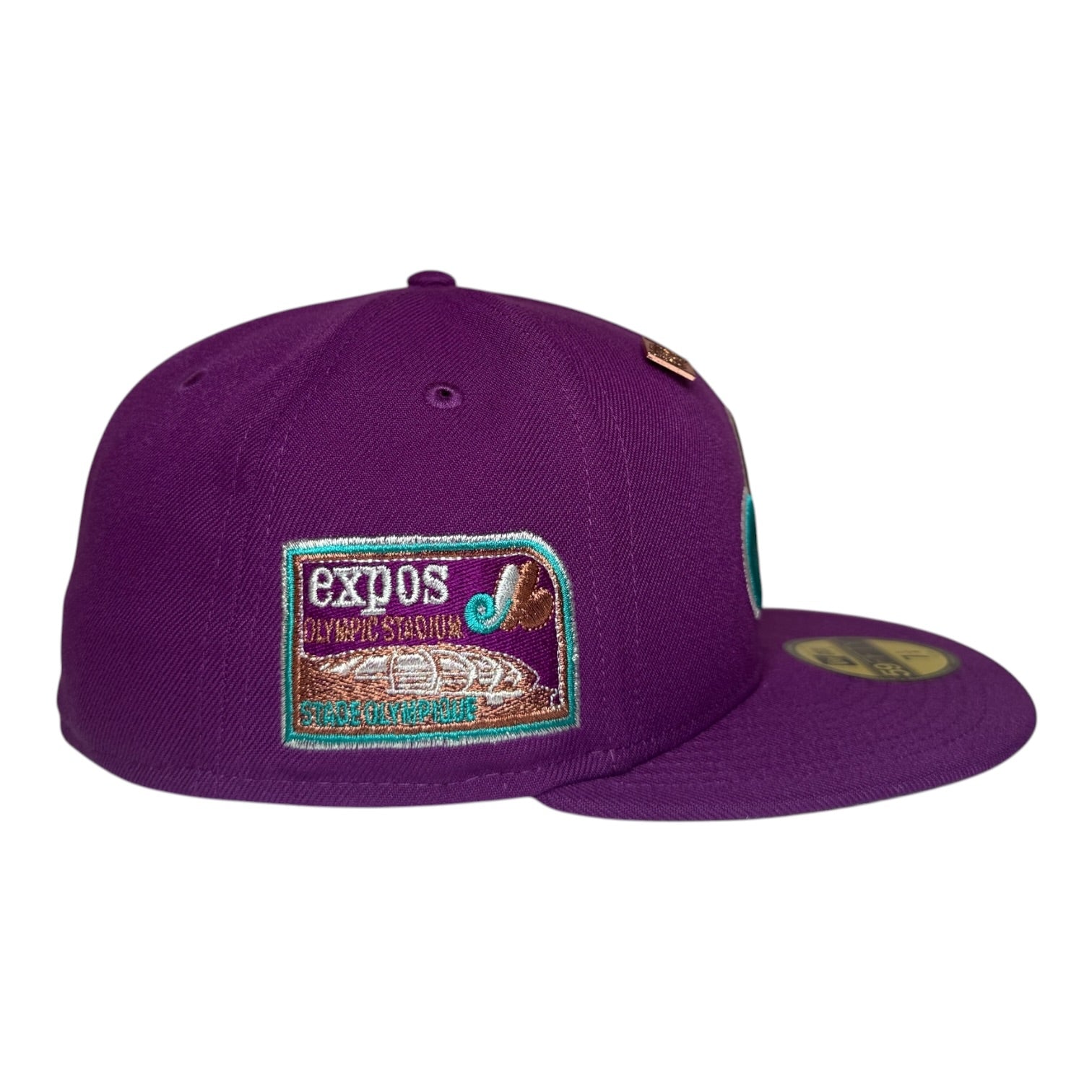 New Era Montreal Expos Olympic Stadium Metallic 59Fifty Fitted Hat