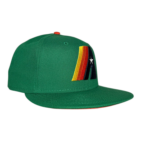 Houston Astros Allen Iverson St Patricks Day Prototype Hat Club New Era 59Fifty Fitted Hat