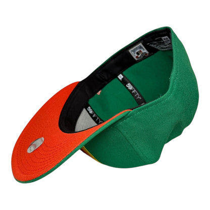 Houston Astros Allen Iverson St Patricks Day Prototype Hat Club New Era 59Fifty Fitted Hat