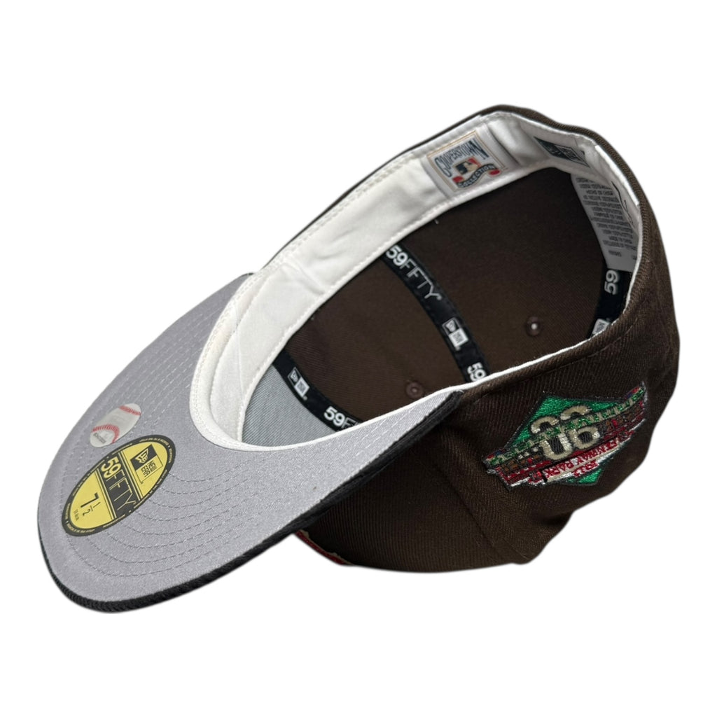Boston Red Sox 90th Anniversary Corduroy Brim New Era 59Fifty Fitted Hat