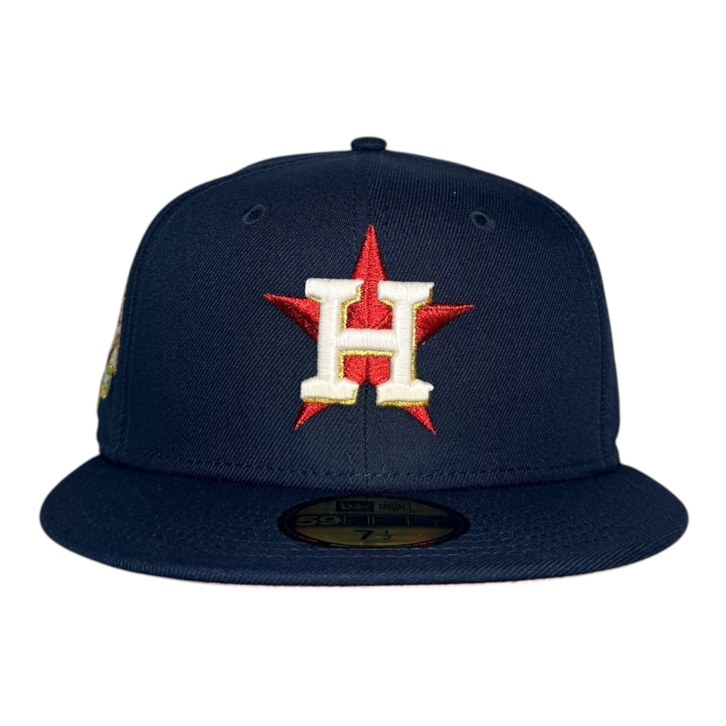 Houston Astros "BDAY DROP" Exclusive New Era 59Fifty Fitted Hat - Navy/Pinky UV