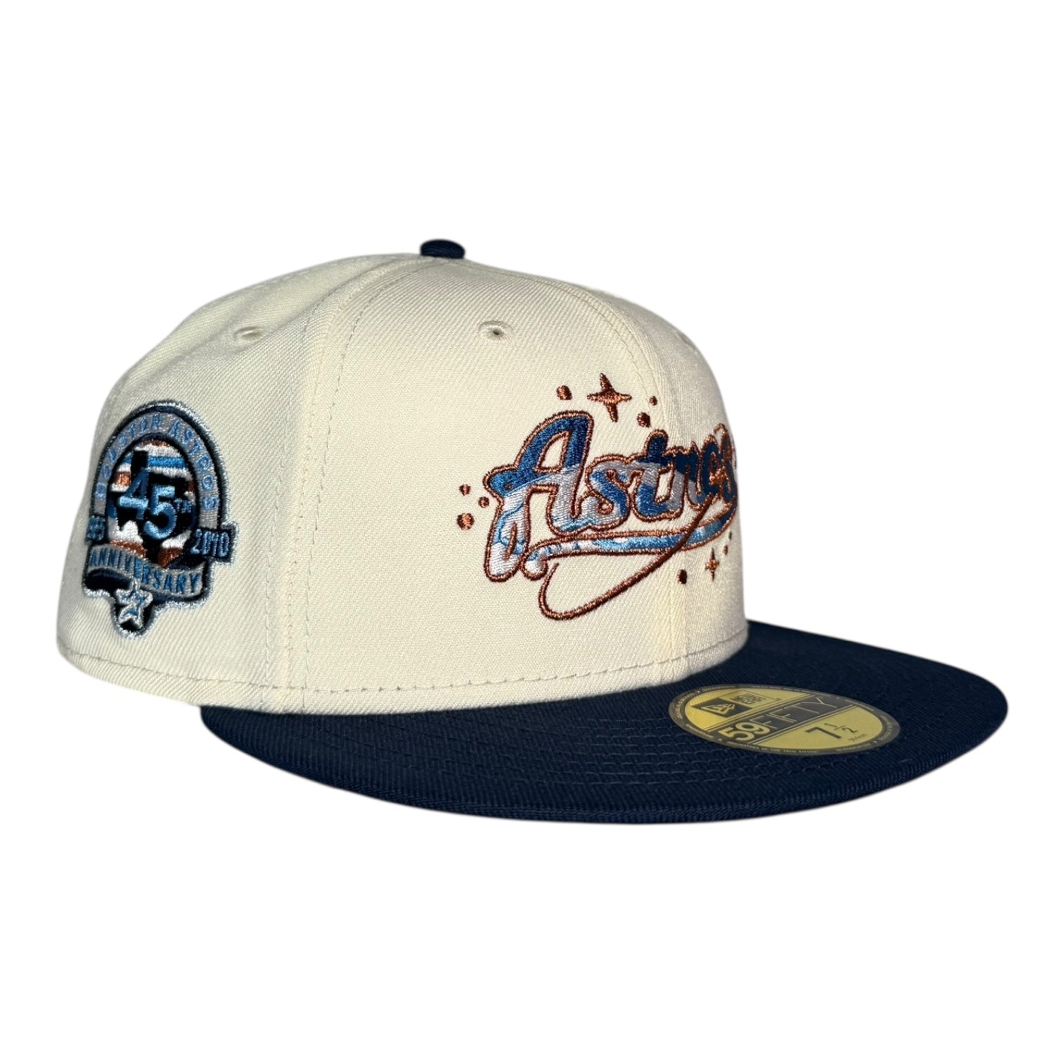 Houston Astros 45th Anniversary  "Chrome Galaxy" New Era 59Ffifty Fitted Hat