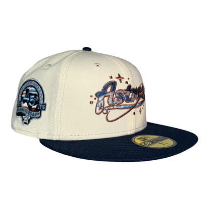Houston Astros 45th Anniversary  "Chrome Galaxy" New Era 59Ffifty Fitted Hat