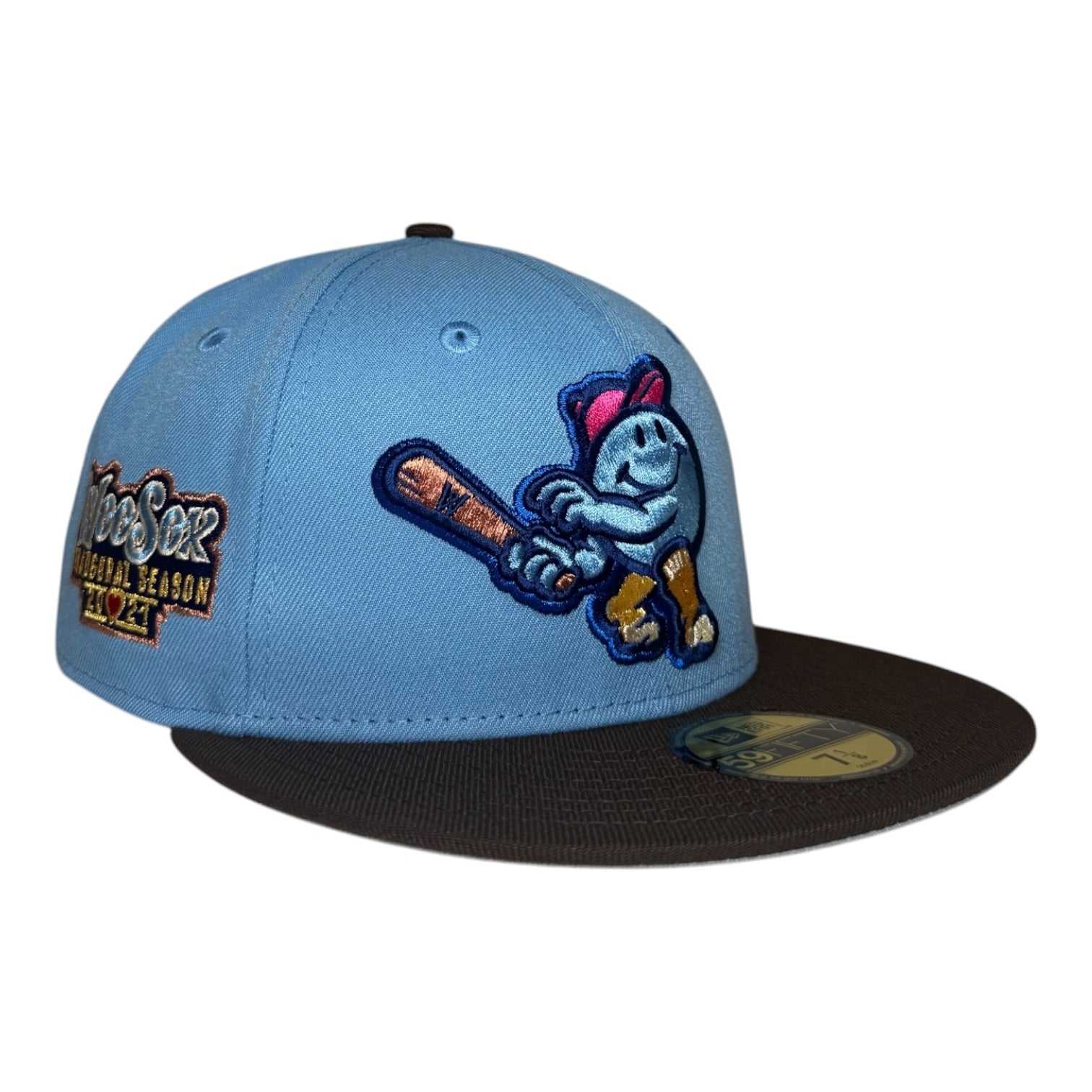 New Era Worcester WooSox 2021 Inaugural Season 59Fifty Fitted Hat
