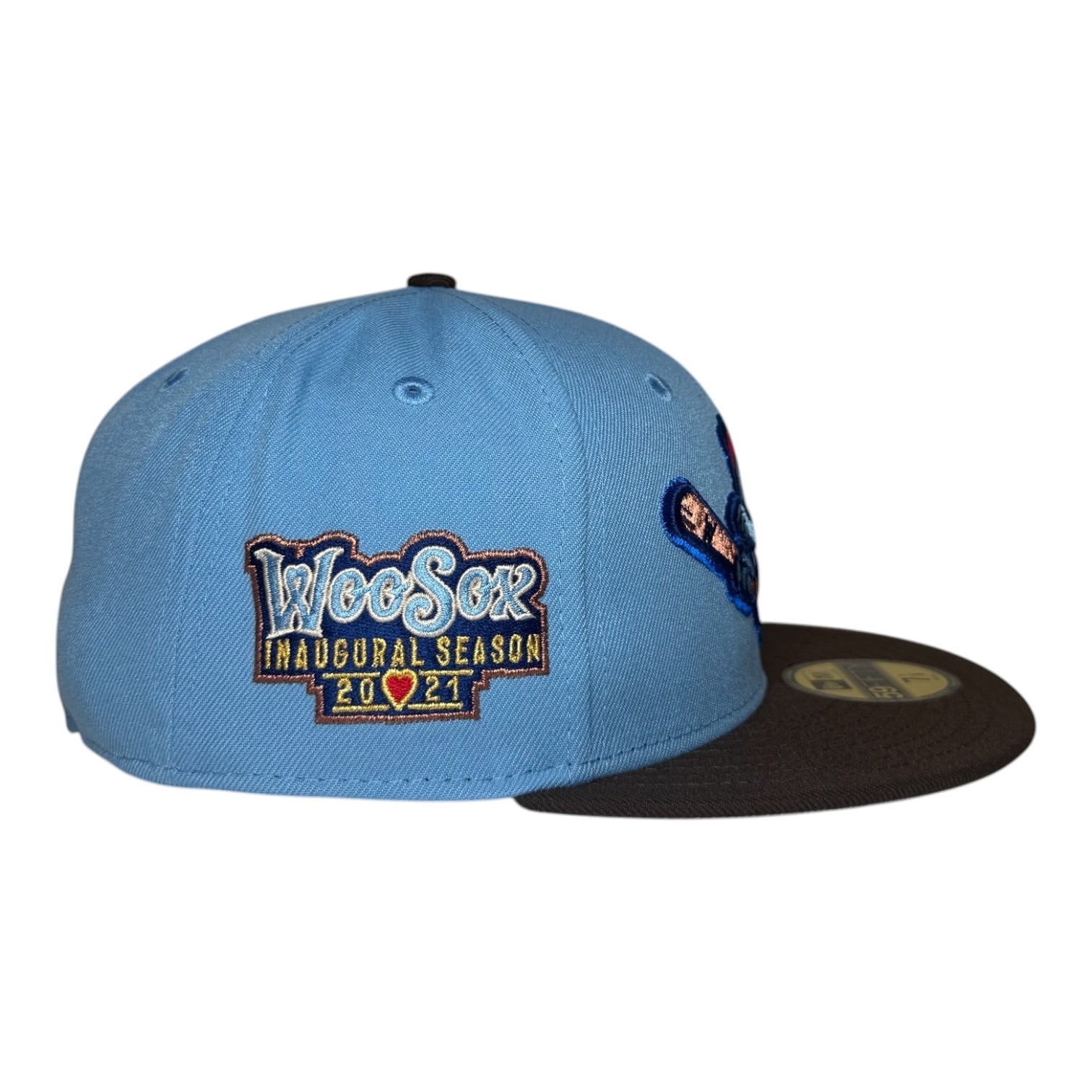 New Era Worcester WooSox 2021 Inaugural Season 59Fifty Fitted Hat