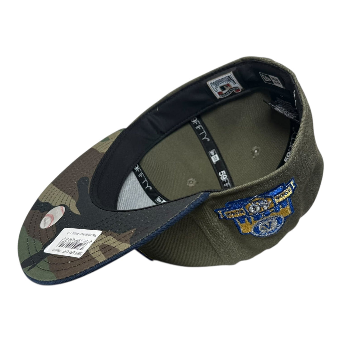 The Hat Wall Oakland Athletics 40th Anniversary Camo UV New Era 59Fifty Fitted Hat