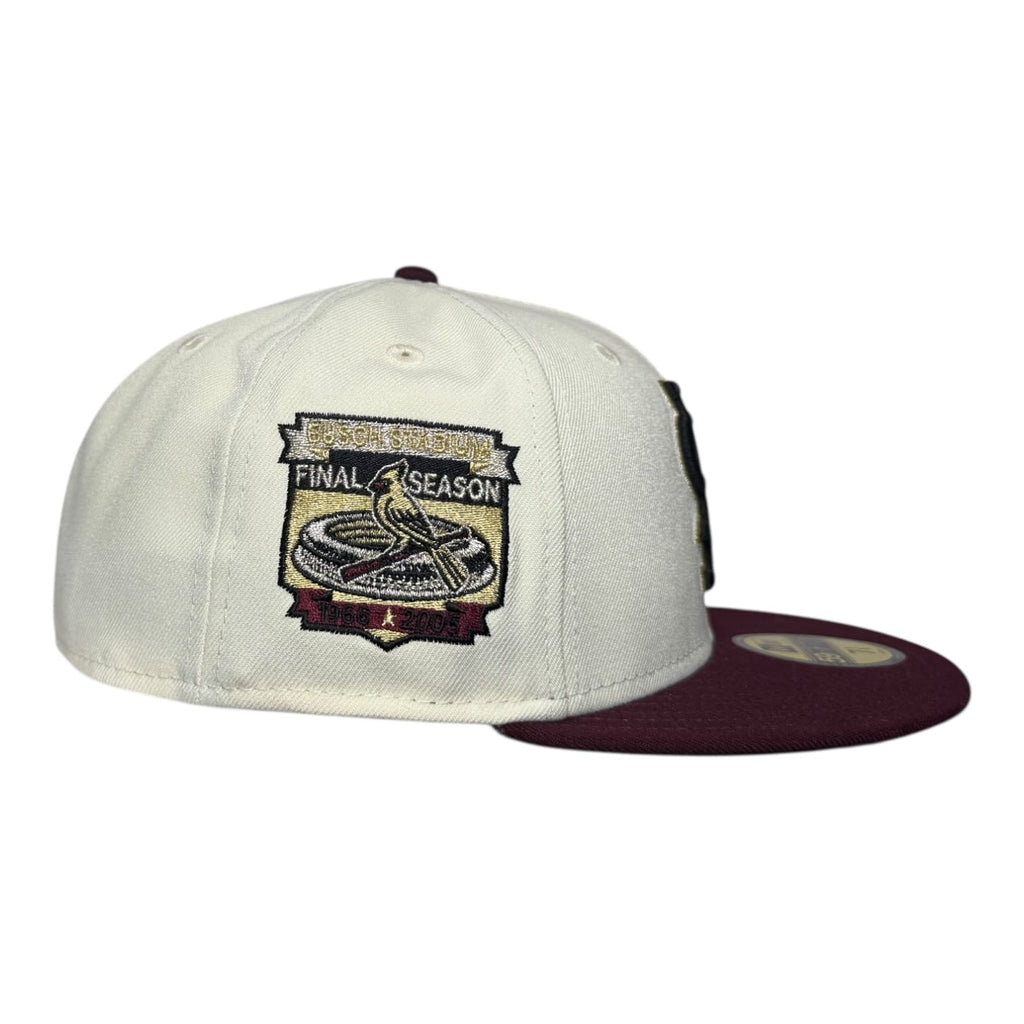 The Hat Wall St. Louis Cardinals "SINISTER" Busch Stadium New Era 59Fifty Fitted Hat