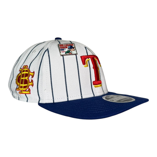 Texas Rangers x Big League Chew Striped New Era Snapback Hat