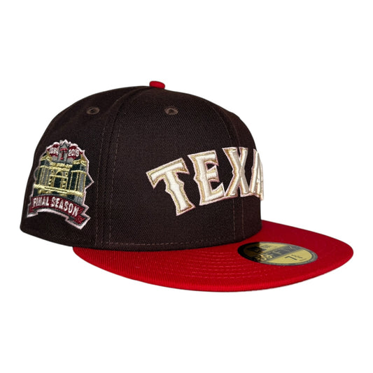 Texas Rangers 2019 Final Season New Era 59Fifty Fitted Hat
