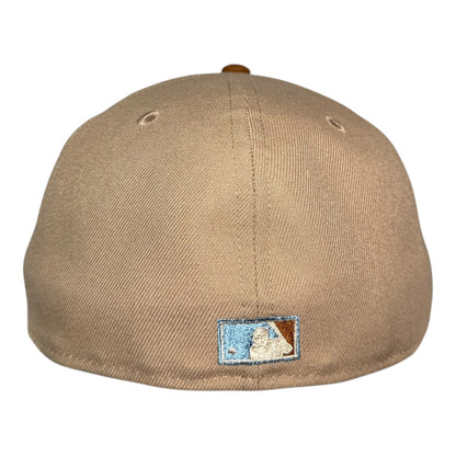 Texas Rangers Cowboy Hat Baseball Patch New Era 59Fifty Fitted Hat Two Tone