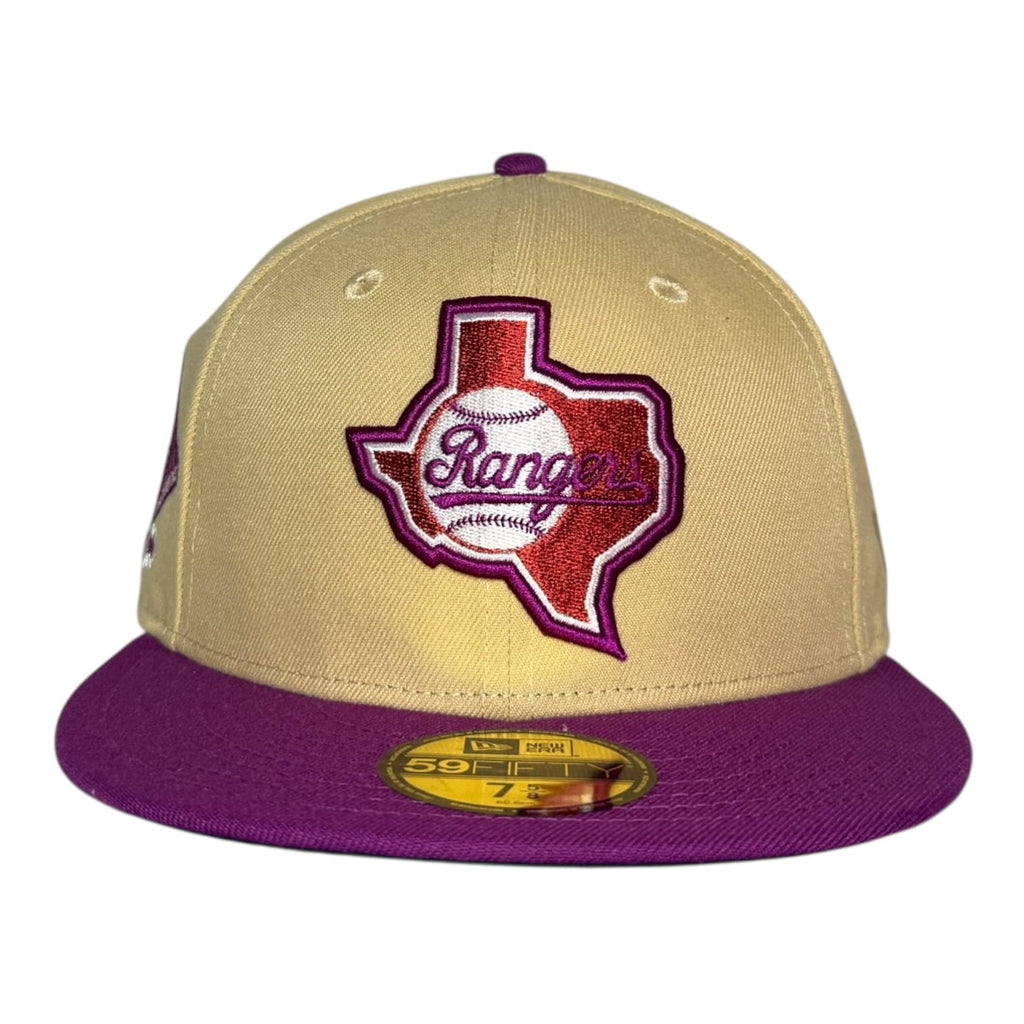 Hat Club Texas Rangers Peanut Butter and Jelly Hat Club New Era 59Fifty Fitted Hat
