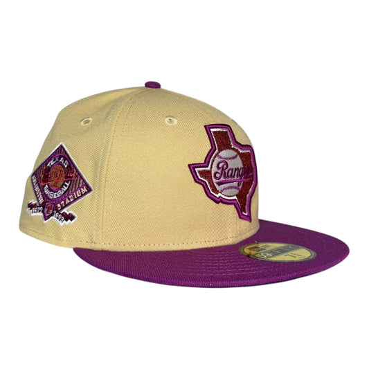 Texas Rangers Peanut Butter and Jelly Hat Club New Era 59Fifty Fitted Hat