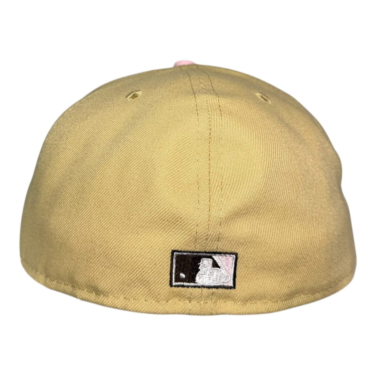 The Hat Wall Texas Rangers 2020 Inaugural Season New Era 59Fifty Fitted Hat Vegas Gold Brown Visor Pink UV