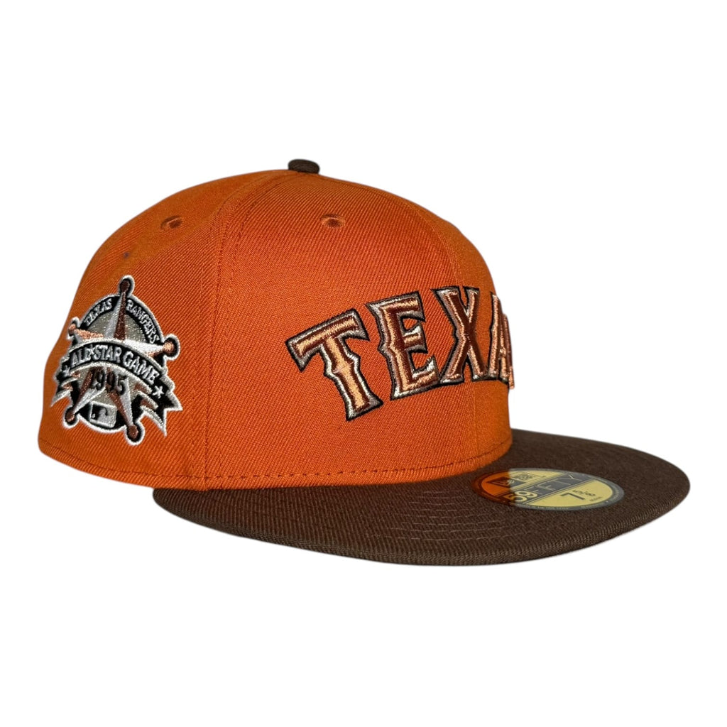 The Hat Wall Texas Rangers "Chainsaw" 1995 All Star Game New Era 59Fifty Fitted Hat