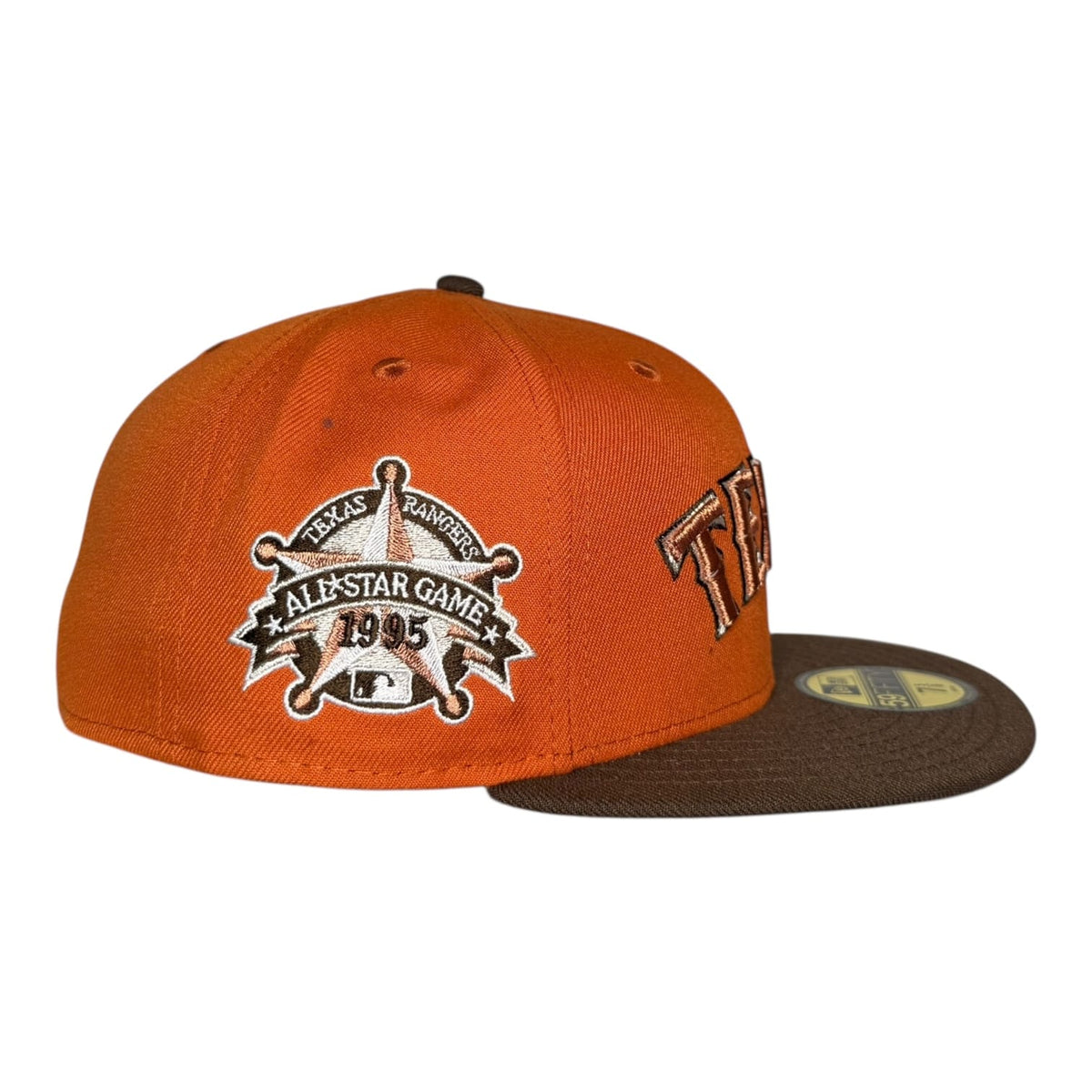 The Hat Wall Texas Rangers "Chainsaw" 1995 All Star Game New Era 59Fifty Fitted Hat