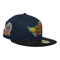 Los Angeles Angels 50th Anniversary "Obsidian Spark" New Era 59Fifty Fitted Hat