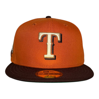 Texas Rangers x Texas Longhorns 40th Anniversary New Era 59Fifty Fitted Hat
