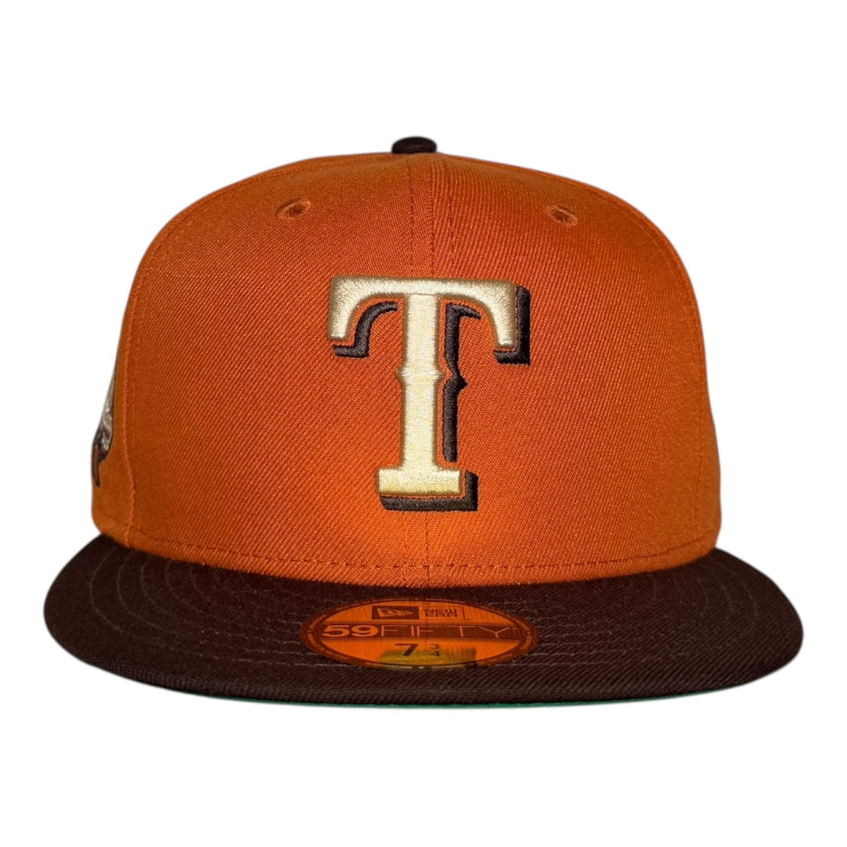 The Hat Wall Texas Rangers x Texas Longhorns 40th Anniversary New Era 59Fifty Fitted Hat