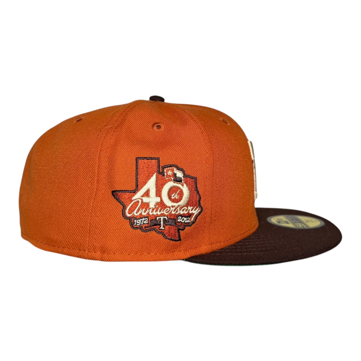 The Hat Wall Texas Rangers x Texas Longhorns 40th Anniversary New Era 59Fifty Fitted Hat