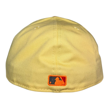Texas Rangers 2024 All Star Game New Era 59Fifty Fitted Hat Lemon Zest Satsuma Mandarin