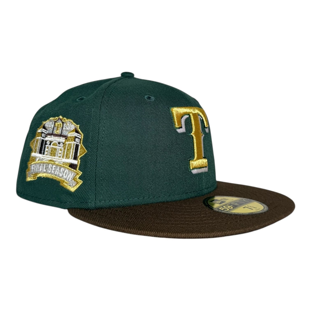 The Hat Wall Texas Rangers 2019 Final Season New Era 59Fifty Fitted Hat