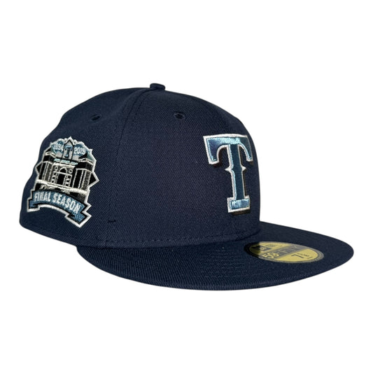 Texas Rangers Final Season "Galaxy" Hat Club New Era 59Fifty Fitted Hat