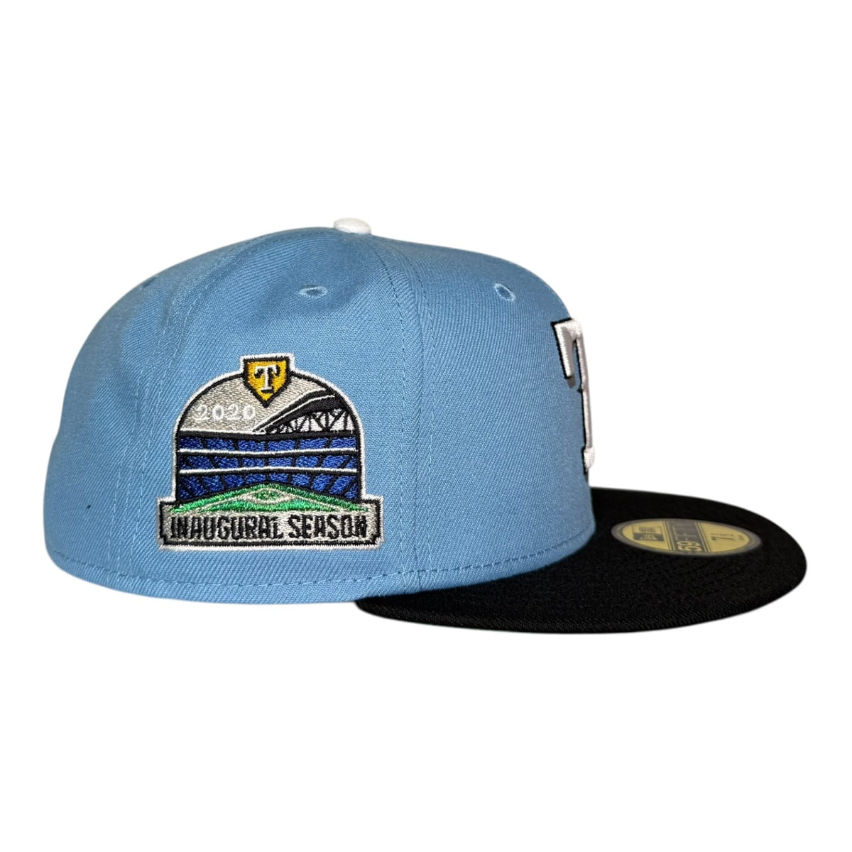 The Hat Wall Texas Rangers 2020 Inaugural Season Powder Blue New Era 59Fifty Fitted Hat