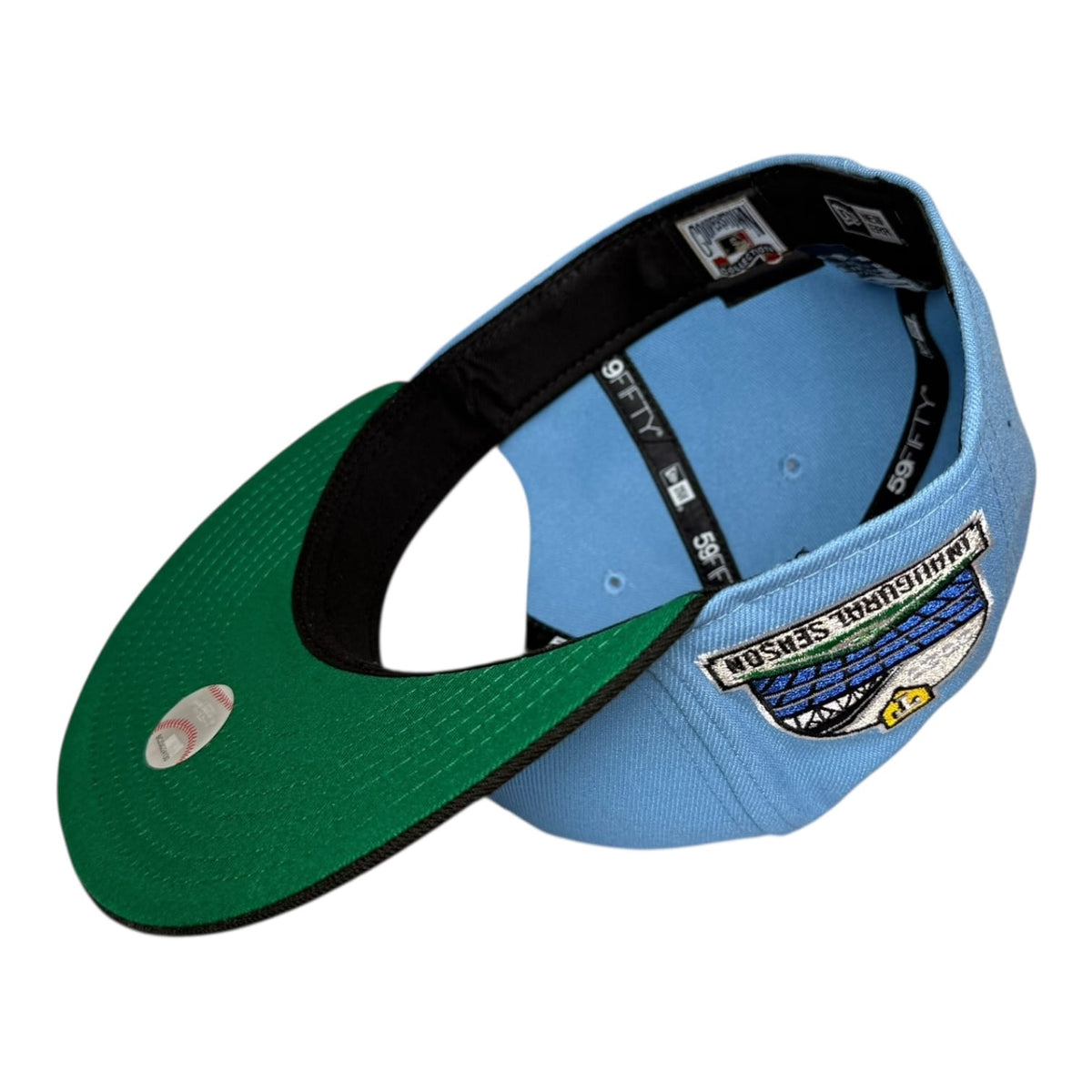 The Hat Wall Texas Rangers 2020 Inaugural Season Powder Blue New Era 59Fifty Fitted Hat