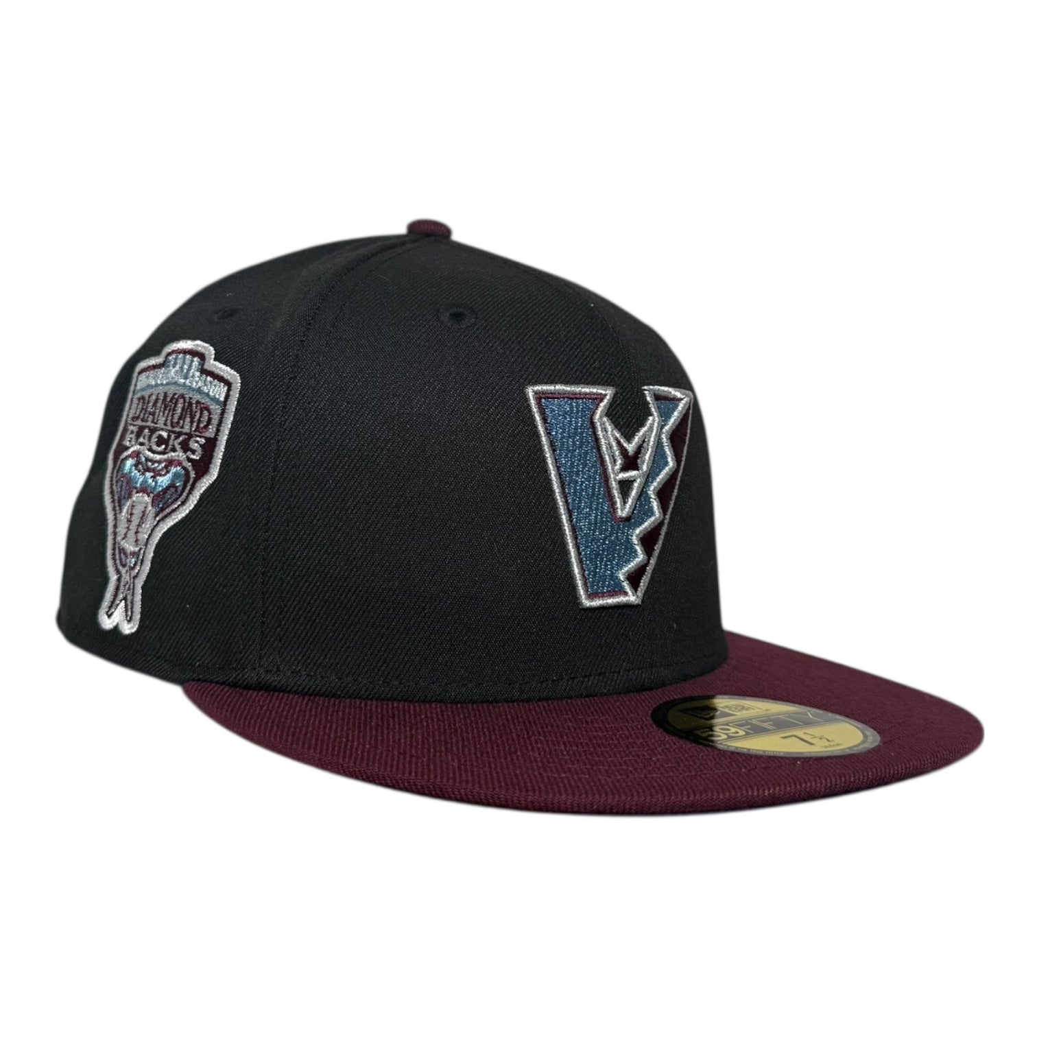Arizona Diamondbacks 1998 Inaugural Season Icy Blue UV New Era 59Fifty Fitted Hat