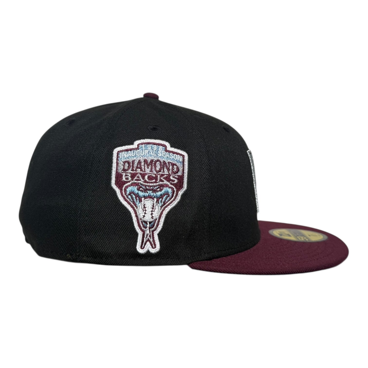 Arizona Diamondbacks 1998 Inaugural Season Icy Blue UV New Era 59Fifty Fitted Hat